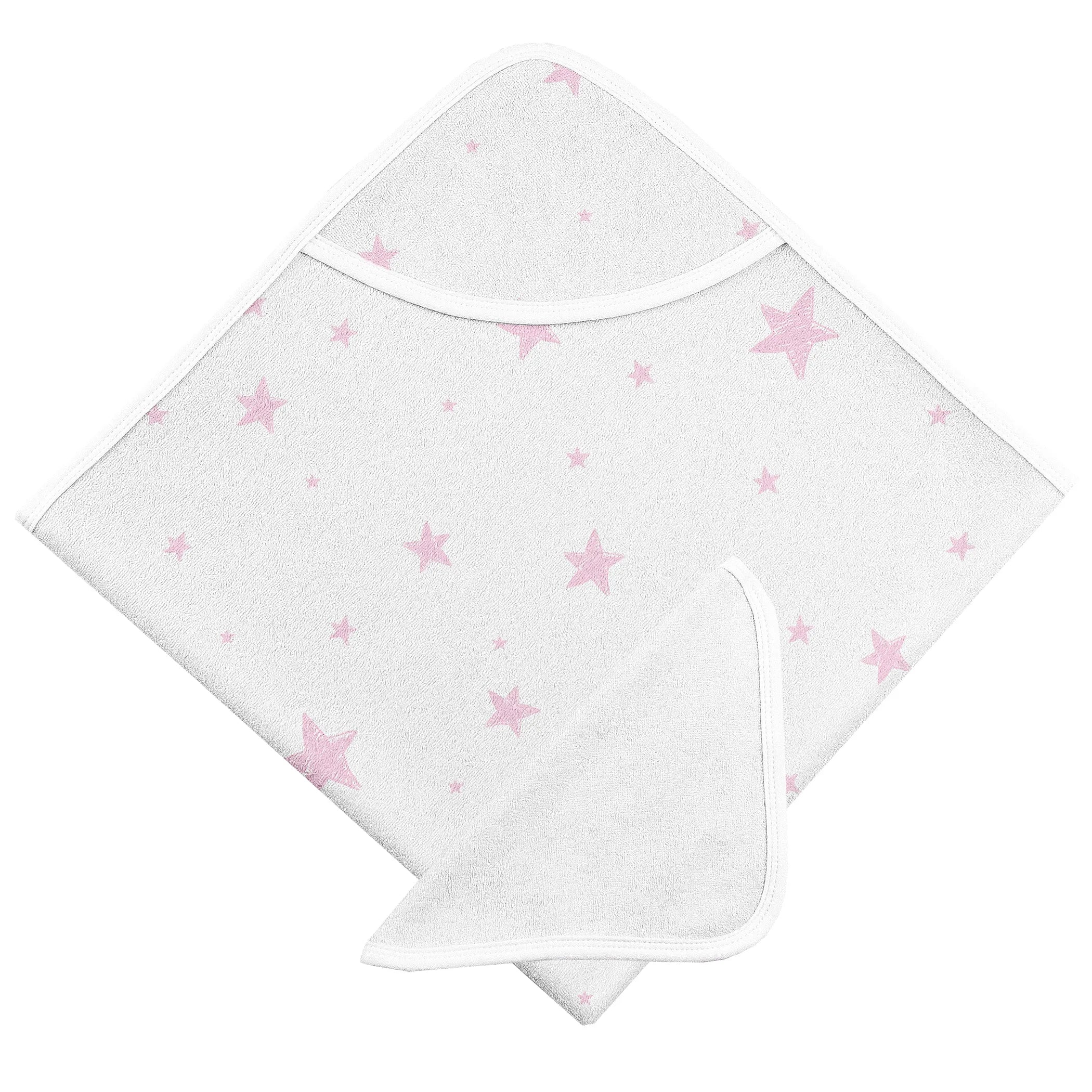 Hooded Towel & Wash Cloth Set