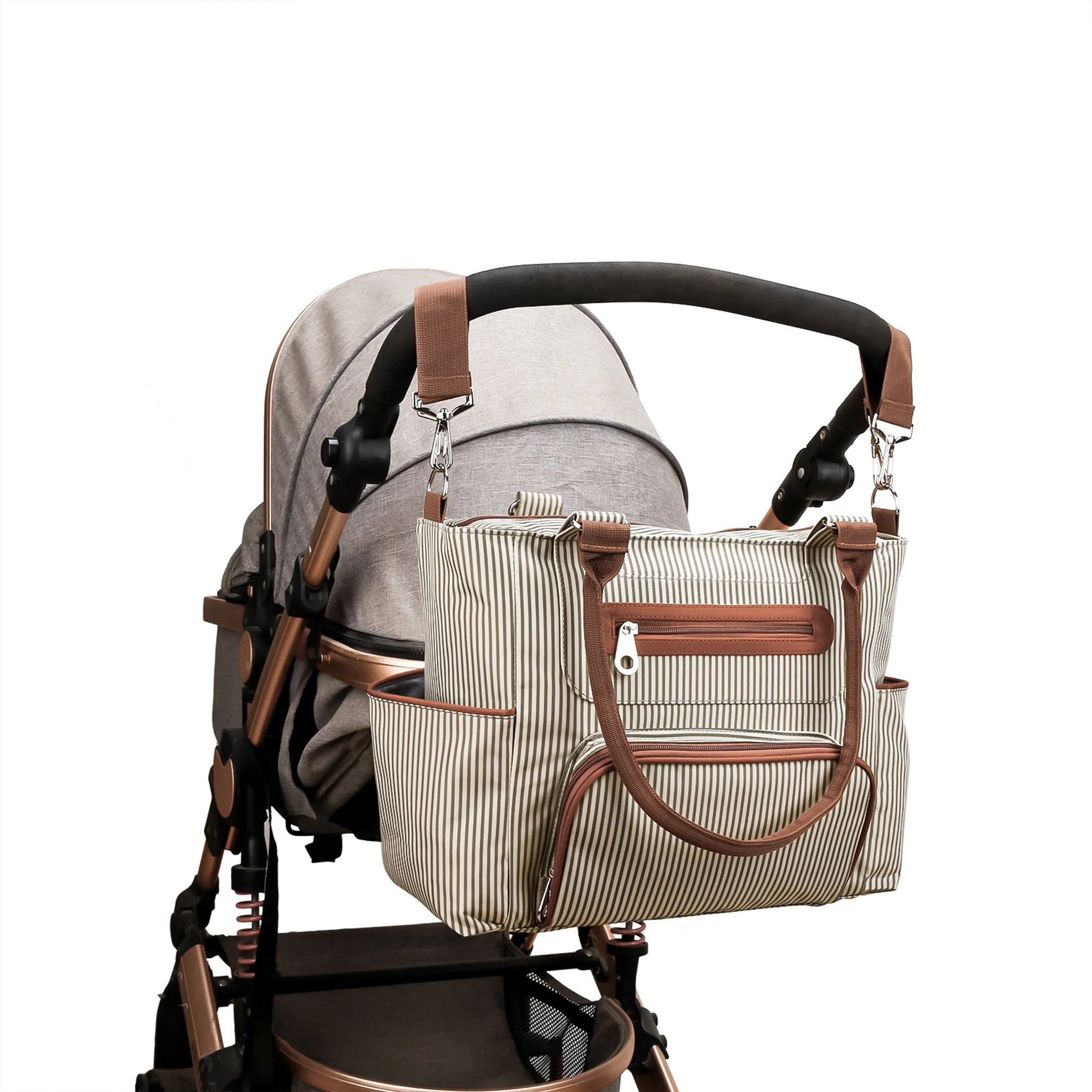 8Pcs Baby Nappy Diaper Bags Set