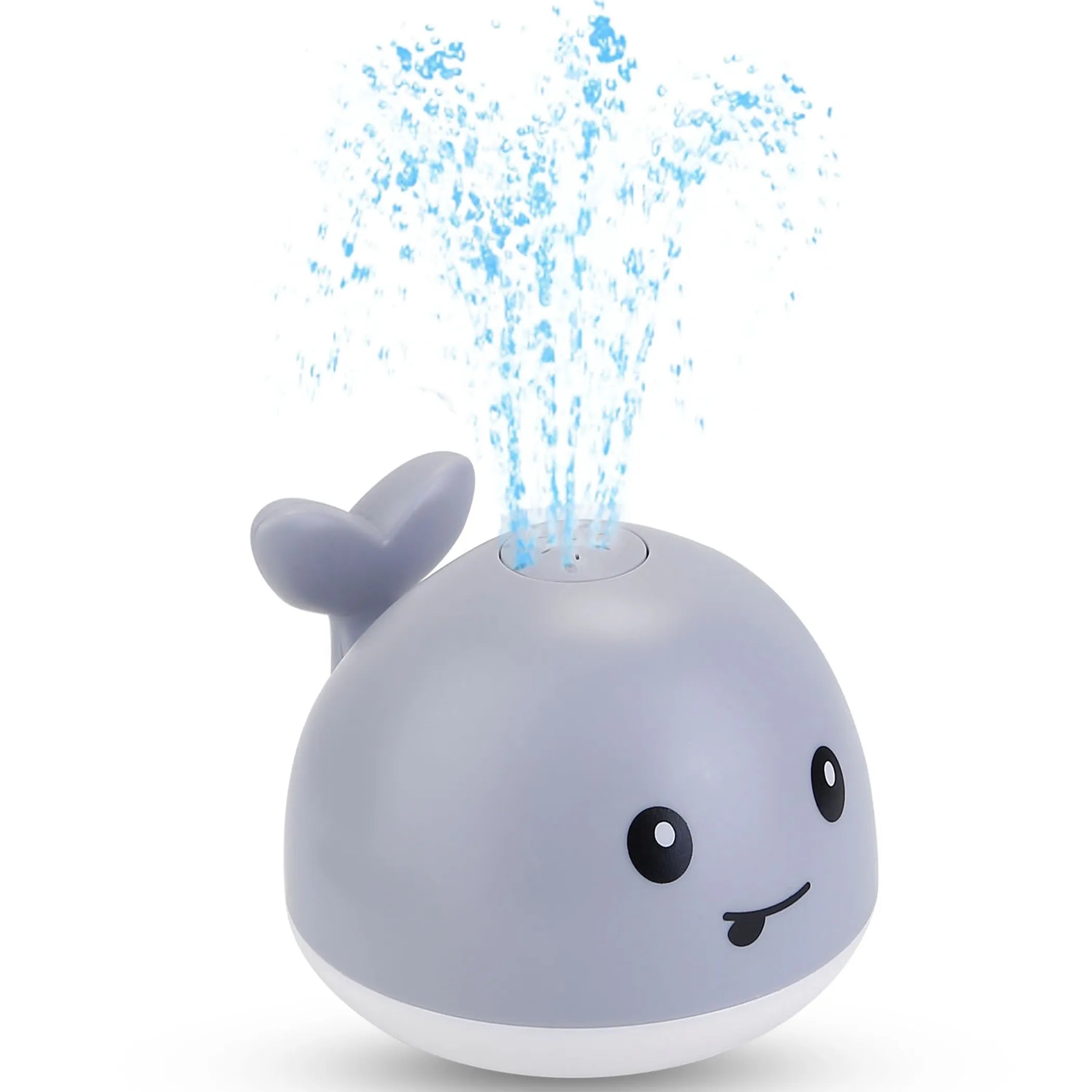 Baby Light up Bath Toy Automatic Whale Induction Water Spray