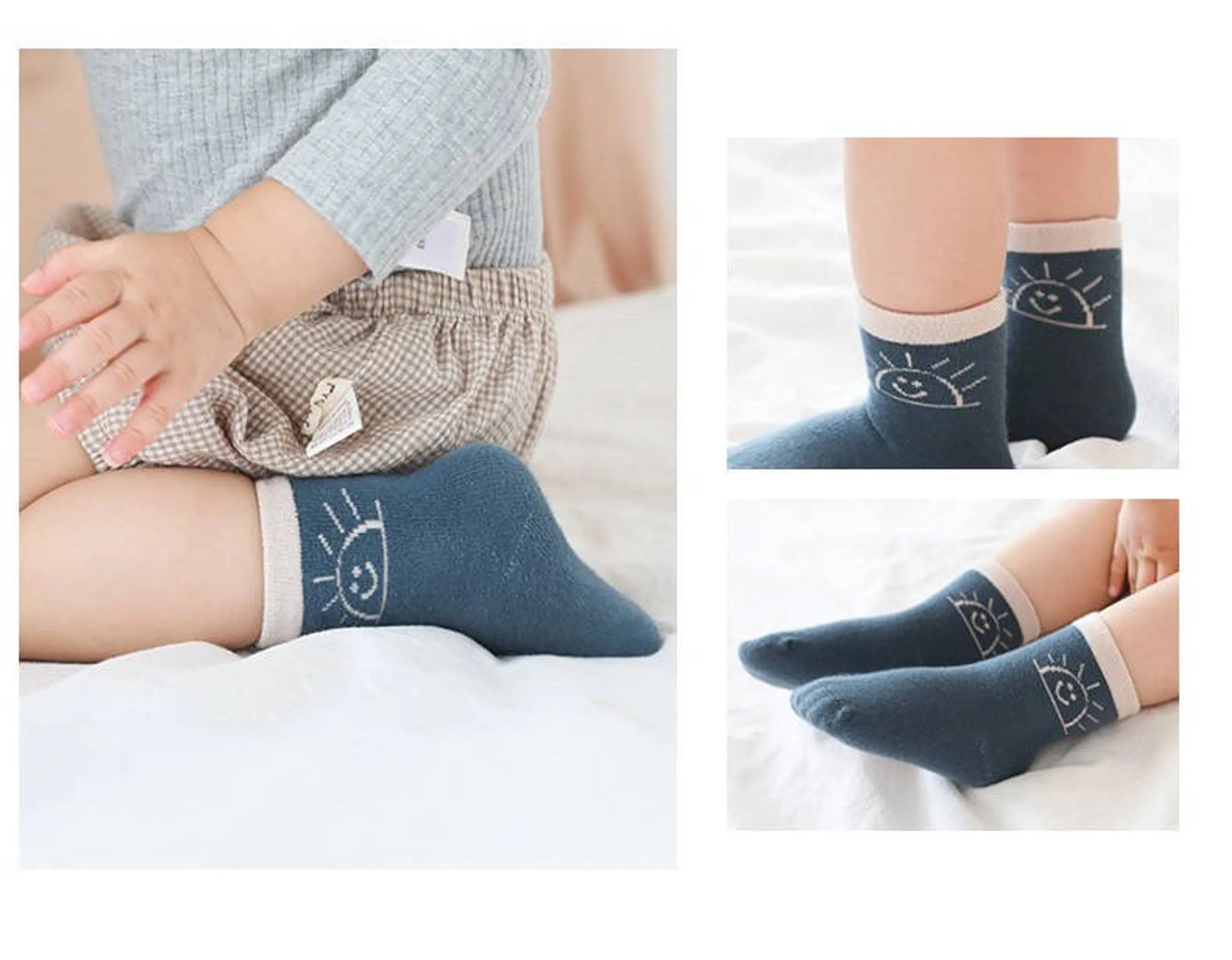 Organic Cotton Kids Socks |Sunset Socks for Toddlers
