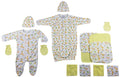 Bambini Sleep-n-Play, Gown, Caps, Mittens and Washcloths - 14 Piece Set