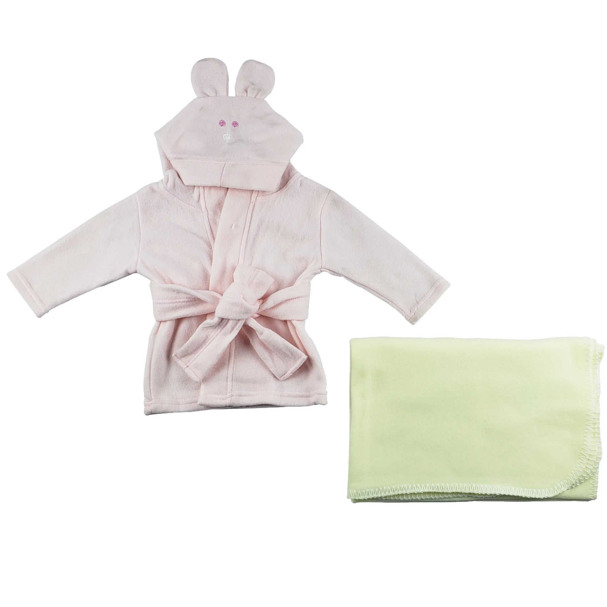 Bambini Robe and Blanket - Size: NEWBORN | Pack Of: 1 | Type: Fleece